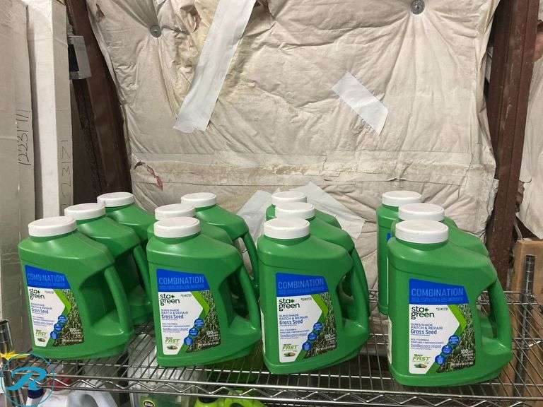 (12) New- Sta- Green 3-in-1 Patch and Repair Mixture/blend Lawn Repair Mix - Roller Auctions