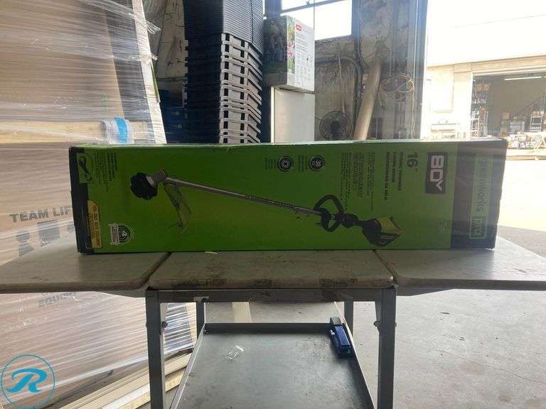 (1) New- Greenworks Pro 80-volt max 16-in Straight Shaft Attachment Capable Battery String Trimmer (total of 1) - Roller Auctions