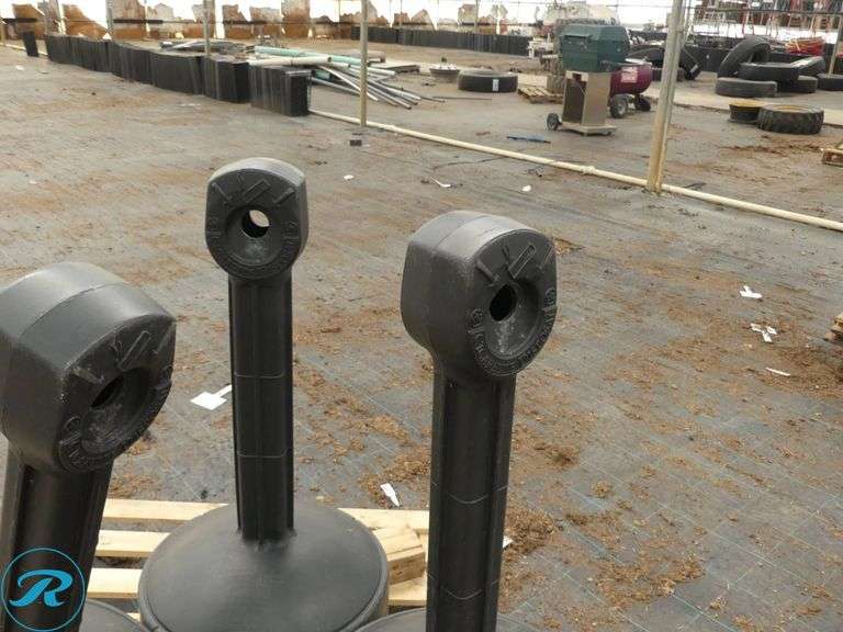 (3) Smokers Cease-Fire Outdoor Cigarette Receptacles - Roller Auctions