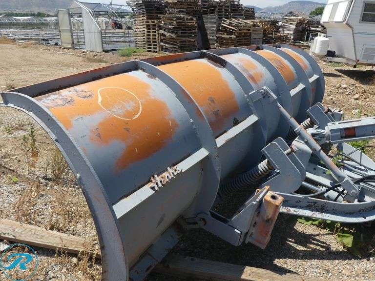 Henke 144" Plow Blade to Fit Loader - Roller Auctions