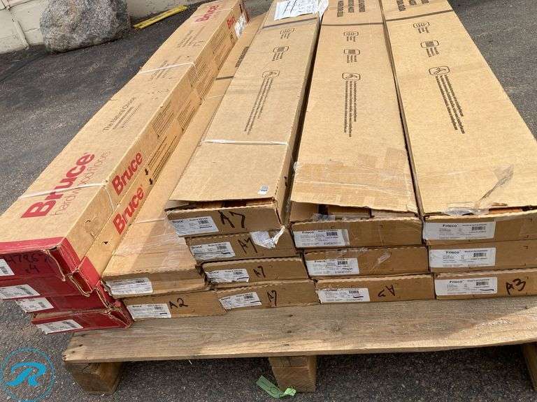 (1) New- Assorted pallet of flooring (see photos for different style /models) - Roller Auctions