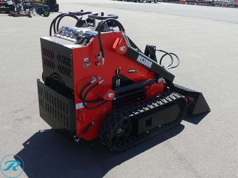 New MMS MS380R Crawler Skid Steer Loader - Roller Auctions
