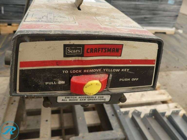 Sears Craftsman 113.197751 10″ Radial Arm Saw - Roller Auctions