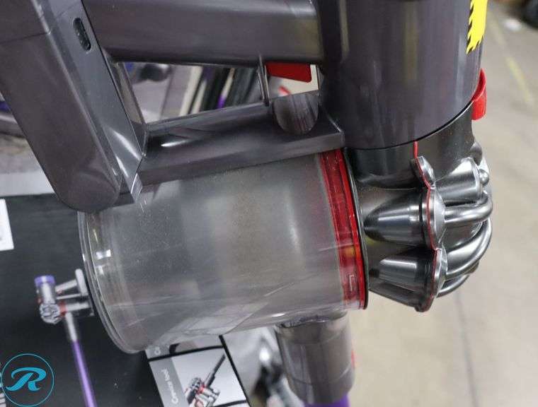 (1) Dyson Ball Animal 3+ Upright Vacuum - Heavily Used/Tested Works, (3) Dyson V8 Animal Plus Cordless Stick Vacuum -(2) Heavily Used/Turn on/Does not Hold Charge or Suctionn (1) Heavily Used/Does Not Hold Charge - Roller Auctions