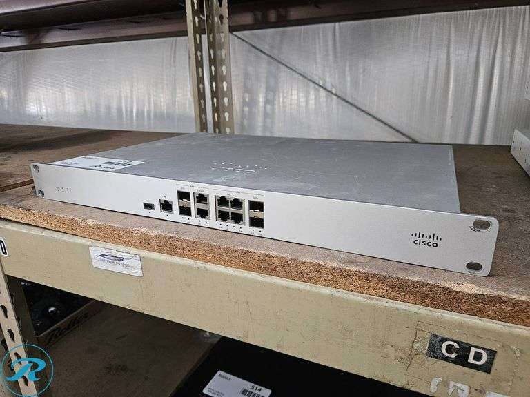 Cisco Meraki MX105-HW Router with Multiple Ethernet Ports