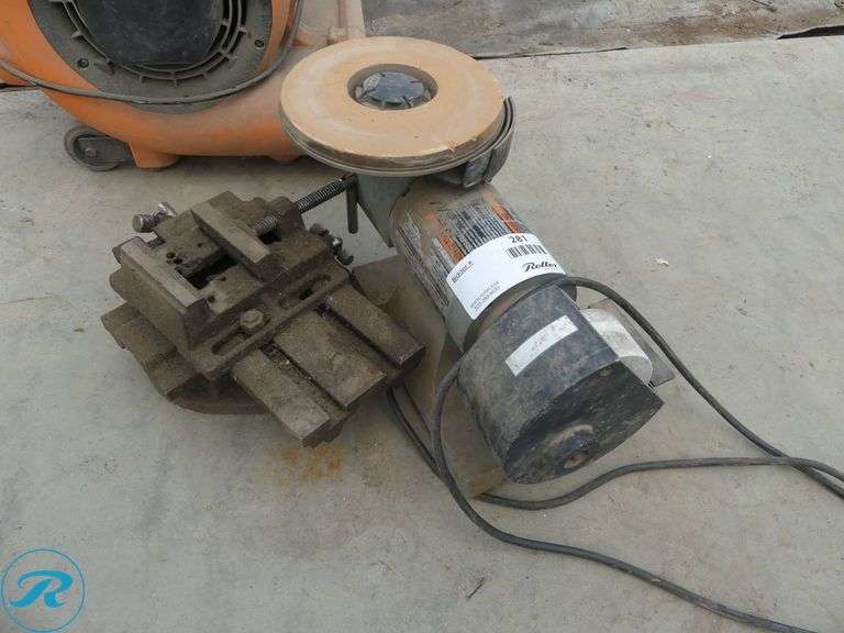 Delta 23-710 Sharpening Center and 4″ Machine Vise - Roller Auctions