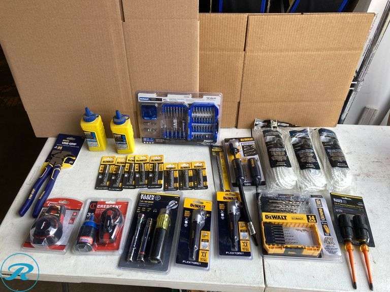 (24) New- Assorted Tool Supply Kits (Total of 24 approx items) - Roller Auctions