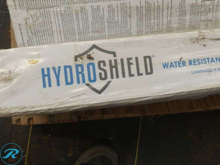 Pallet of HydroShield Water-Resistant Wood-Based Laminate Flooring - Roller Auctions