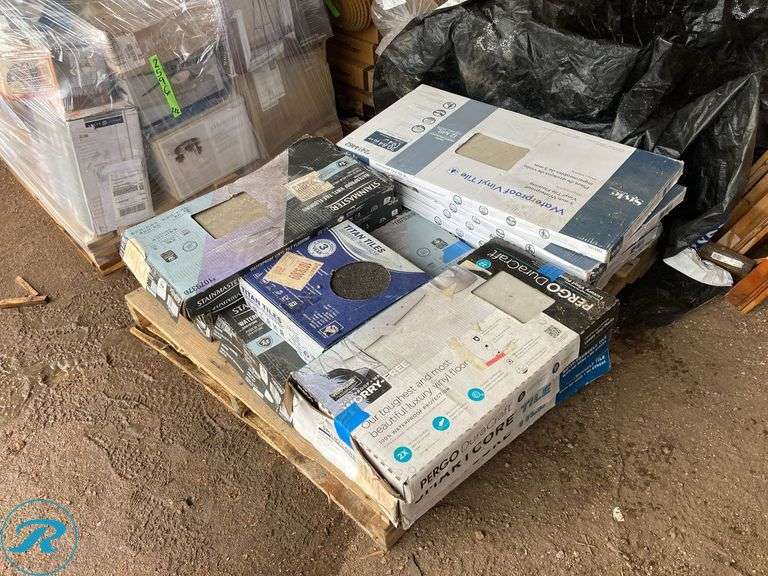 (13) New- Assorted Pallet of Tile (total of approx. 13 boxes) - Roller Auctions