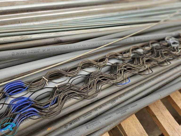 Pallet of Conduit and All-Thread - Roller Auctions
