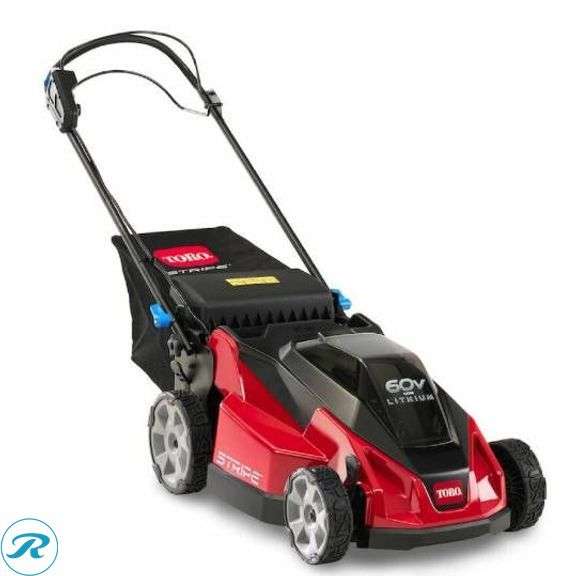 New Toro Model 21620 21-Inch 60V Striping Mower with Rear-Wheel Drive