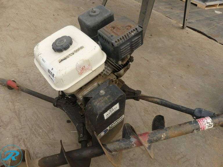 2-Person Earth Auger, Honda GX160 5.5 HP With 6″ Auger Bit - Roller Auctions