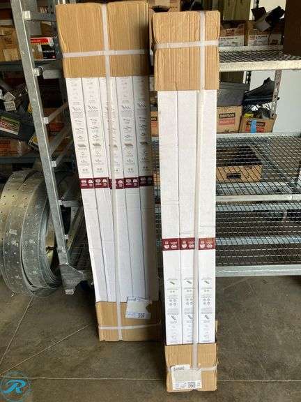 (11) New- (6) National Hardware 48.0-in Bi-pass door Sliding Closet Door Track kit (5) National Hardware 14-Piece Bifold Closet Door Hardware Kit fits 48-in Door Opening (Total of 11 items) - Roller Auctions