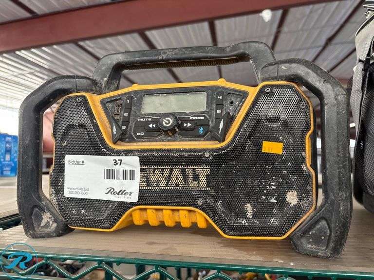 DeWalt Model DCR028 Jobsite Bluetooth Speaker with USB Output, 120V AC