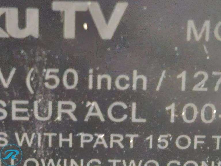 JVC LT-50MAW595 50-Inch LED Roku TV with Wall Mount - Roller Auctions