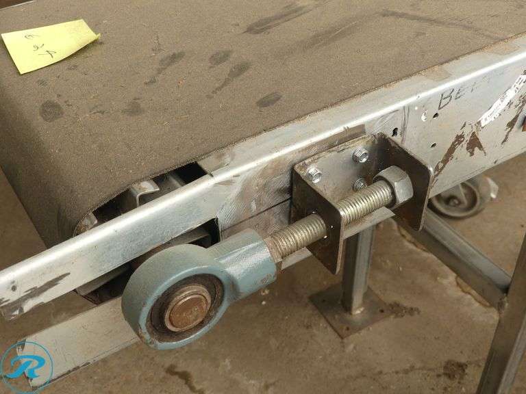 Line Conveyor, 120" Length, 13" Belt - Roller Auctions