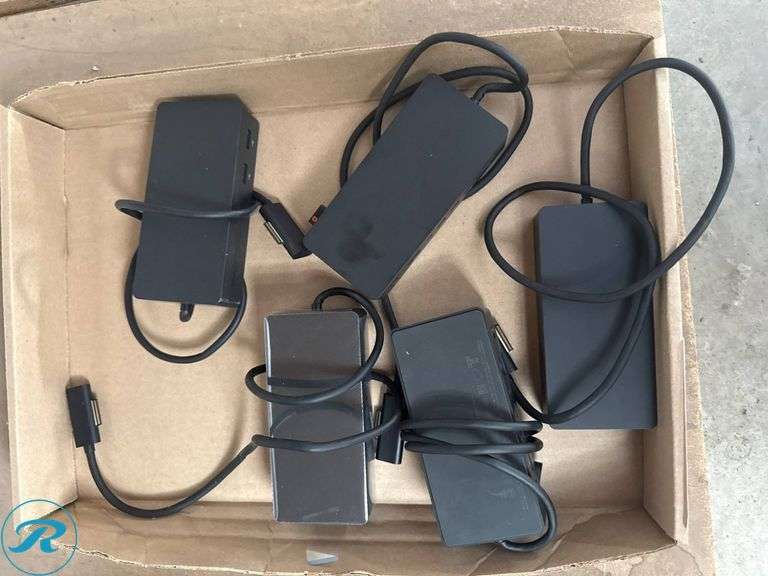 (5) Microsoft Model 1661 Power Adapters, 15V, 4A - Roller Auctions