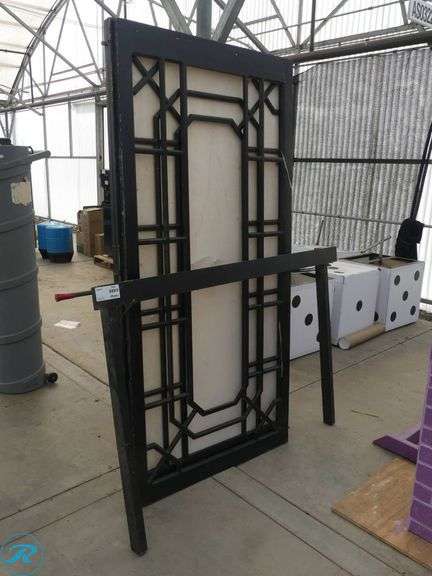(2) Wooden Wall Door Decor - Roller Auctions