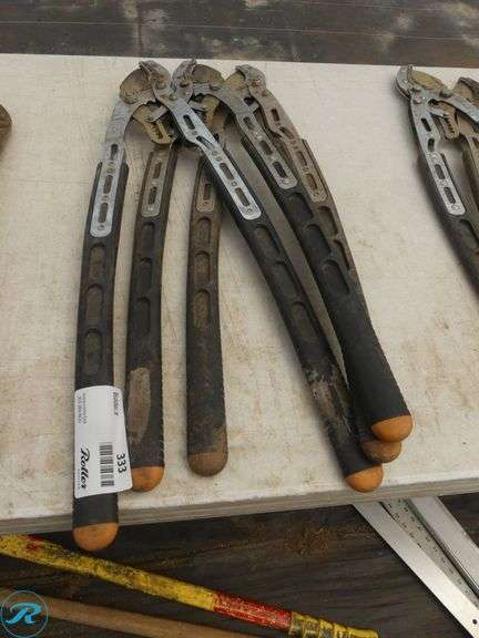 (3) Ratcheting Pruners - Roller Auctions