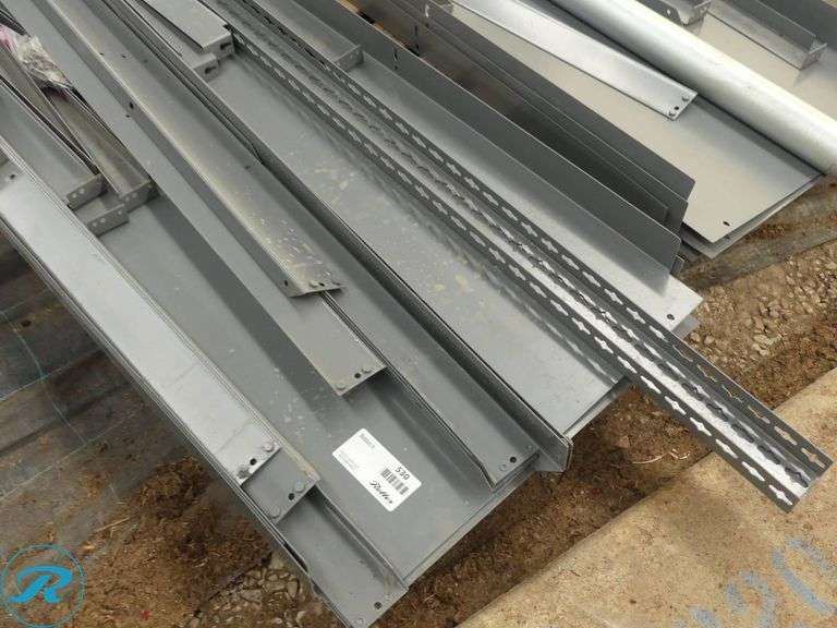 Pallet of Metal Shelving Parts - Roller Auctions