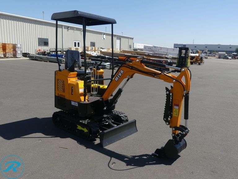 New 2025 Miva VA15 Mini Excavator - Roller Auctions