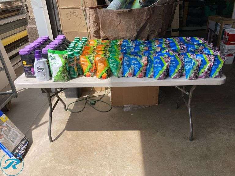 (130) New- Assorted Plant Food (Total of approx 130 items) - Roller Auctions