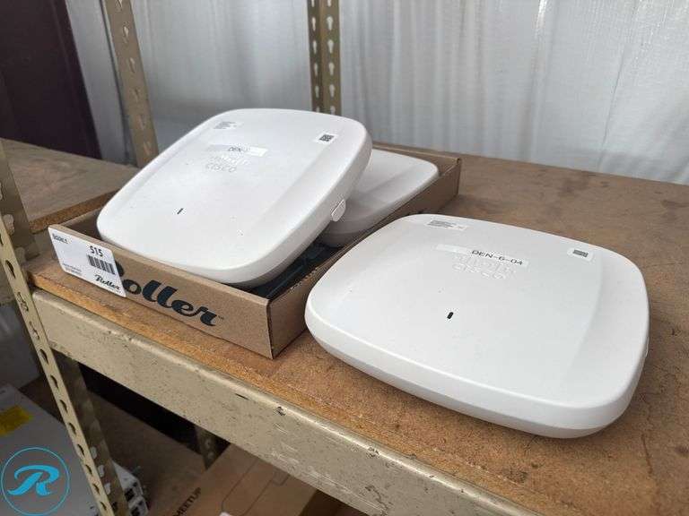 (3) Cisco Meraki CW9166I-MR V01 Wireless Access Points