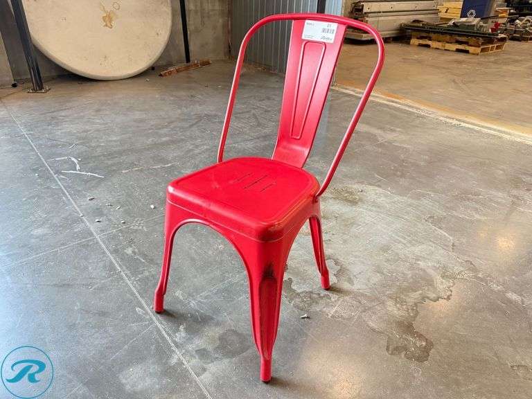 (25) Metal Stacking Chairs