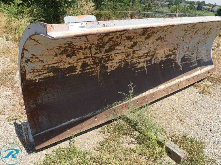 Henke 144" Plow Blade to Fit Loader - Roller Auctions