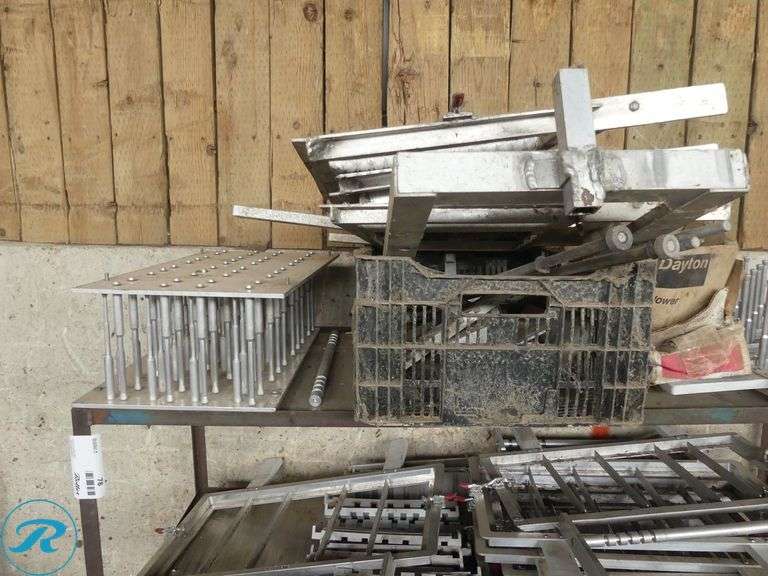 Blackmore Dibbler With Cart of Trays and Plugs (Disassembled, May Be Missing Parts) - Roller Auctions