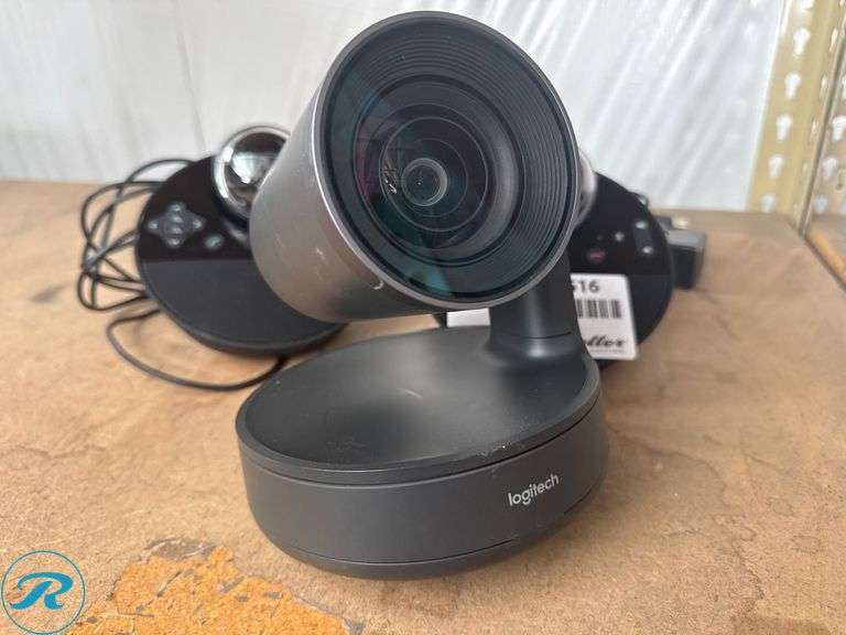 Logitech Rally Video Conferencing System with Camera and Two Microphone Pods - Roller Auctions