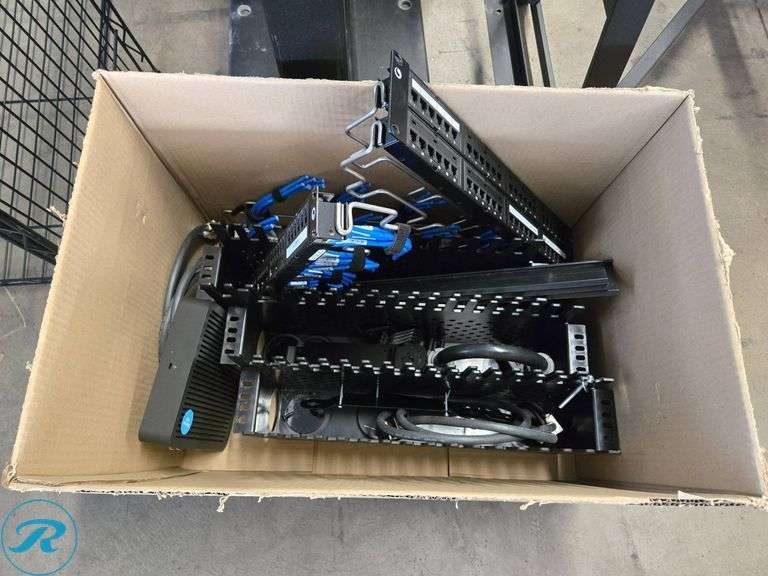 Chatsworth Products Server Rack With Components and Accessories - Roller Auctions