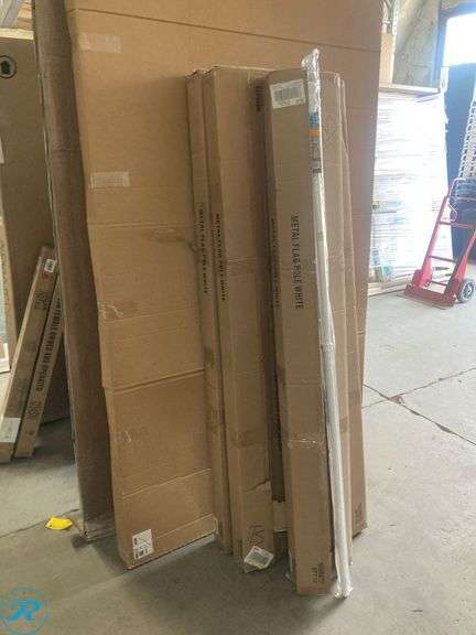 (60) New- Rain or Shine 5.75" Metal House Flag Pole - Roller Auctions