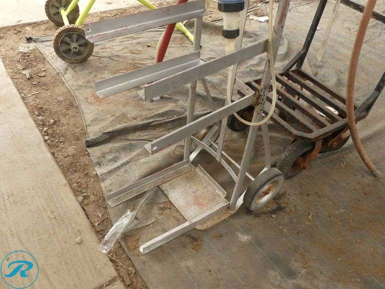 Chemilizer and Dosatron Fertilizer Injectors on Metal Carts - Roller Auctions