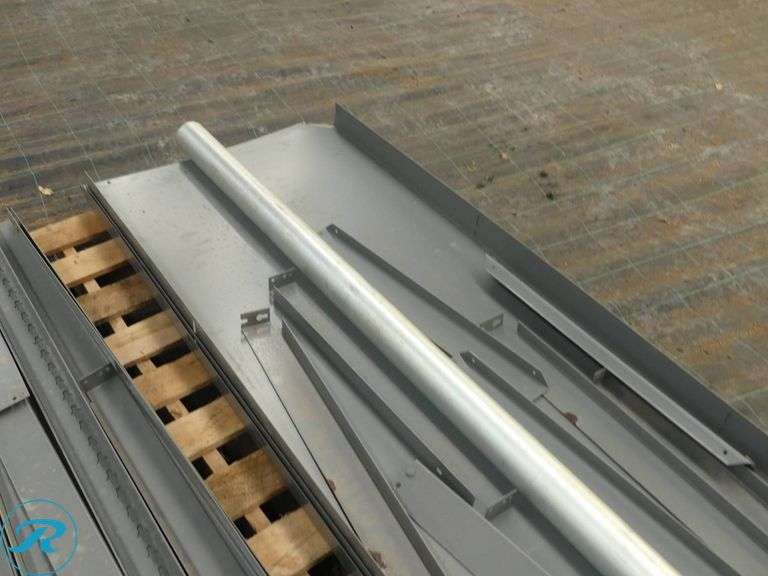 Pallet of Metal Shelving Parts - Roller Auctions