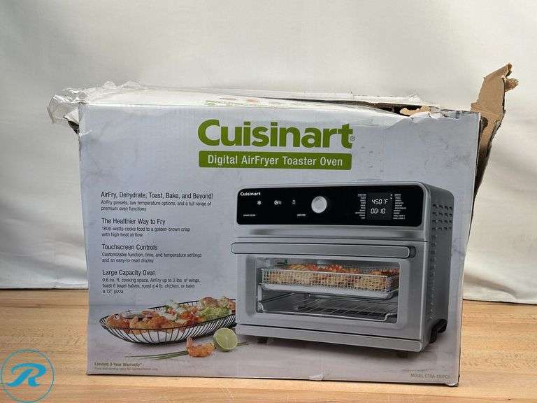 Cuisinart: Digital AirFryer Toaster Oven- Used