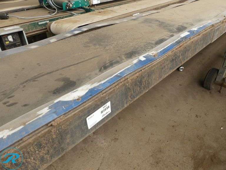 Portable Line Conveyor, 276" Length, 16" Belt, 110V - Roller Auctions
