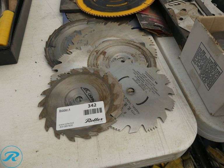 Saw Blades, Grinding Discs and Drill Bits - Roller Auctions