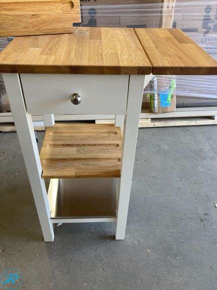 (1) Kitchen Tolley white oak 45 x 43 x 90 cm - Roller Auctions