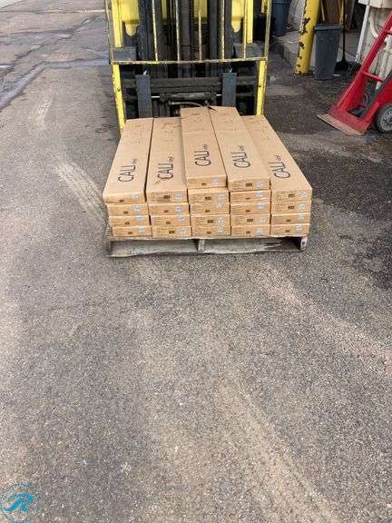 (22) New- CALI Aqua Tough Premium Seaboard Oak 22-mil x 7-3/32-in W x 48-in L Waterproof Luxury Vinyl Plank Flooring ( 23.77-sq ft Carton ) (total of 522.94 sq ft) - Roller Auctions