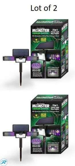 (8) New- (2) BELL + HOWELL 110 -Degree 3 -Wattage Equivalent Solar LED Black 1 -Head Motion-Activated Flood Light with Timer (3) BELL + HOWELL 2 -Pack Bionic Lighting 44 -Lumens 0.5 -Watt Black Solar LED Outdoor Path Light ( 6000-K ) (3) BELL + HOWELL 4 -Pack BELL+HOWELL Color Changing 10 -Lumens 2 -Watt Black Solar LED Outdoor Path Light ( (Total of 8 items) - Roller Auctions