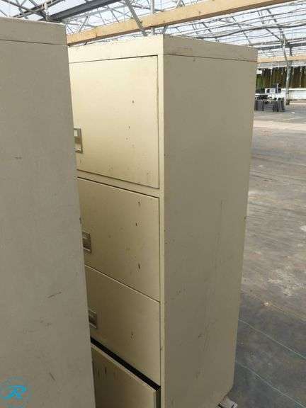 (5) Metal Filing Cabinets - Roller Auctions