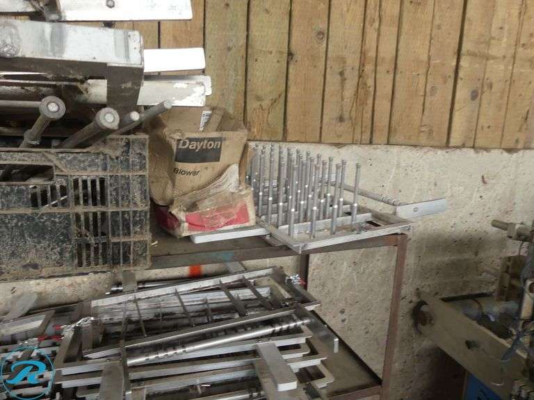 Blackmore Dibbler With Cart of Trays and Plugs (Disassembled, May Be Missing Parts) - Roller Auctions