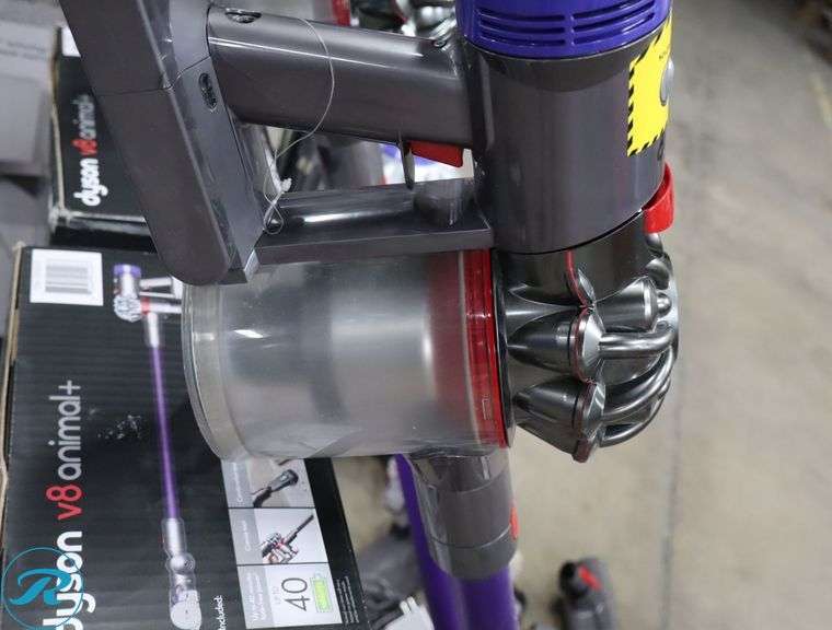 (1) Dyson Ball Animal 3+ Upright Vacuum - Heavily Used/Tested Works, (3) Dyson V8 Animal Plus Cordless Stick Vacuum -(2) Heavily Used/Turn on/Does not Hold Charge or Suctionn (1) Heavily Used/Does Not Hold Charge - Roller Auctions
