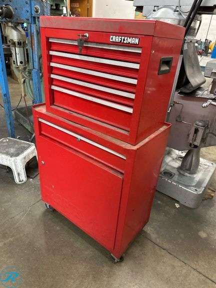 Craftsman Rolling 6-Drawer Tool Chest with Lower Storage (Bottom Drawer Broken)