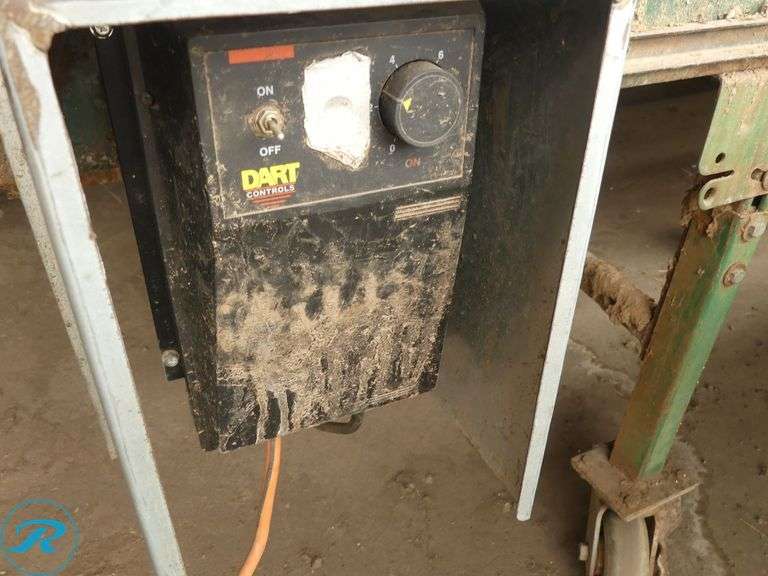 Portable Line Conveyor, 250" Length, 18" Belt, 110V - Roller Auctions