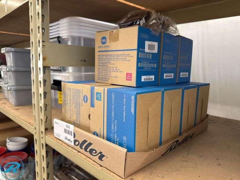 Konica Minolta Bizhub C3351/C3851FS/C3351 Cyan,magenta,black Toner Cartridges - Roller Auctions
