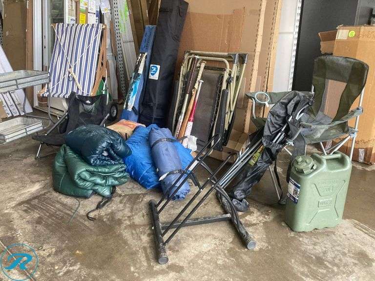 (20) - Assorted Camping Accessories (see photos) - Roller Auctions