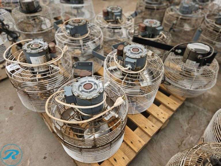 (16) Schaefer Greenhouse HAF Fans - Roller Auctions