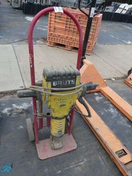 Bosch Electric Jackhammer With Dolly and Bits - Roller Auctions